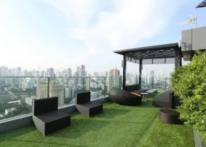 アパート Urban High-rise - Ultra Fast Wifi - Bts Phrom Phong *